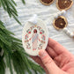 "Rejoice" Heirloom Ceramic Ornament