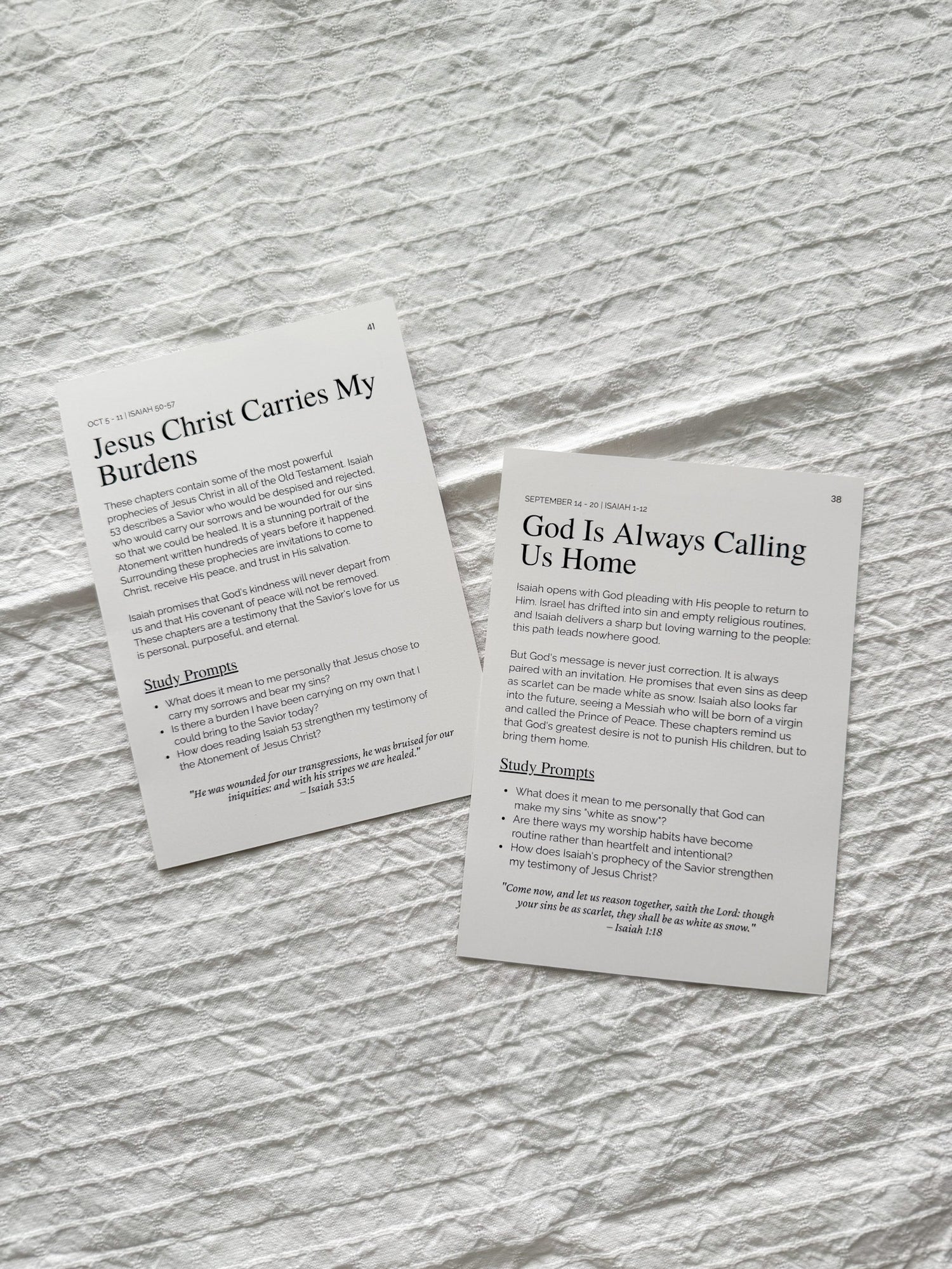 2026 Come Follow Me Study Set (July - December) DIGITAL DOWNLOAD