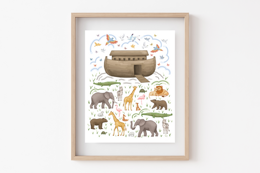 "Noah's Ark" Print