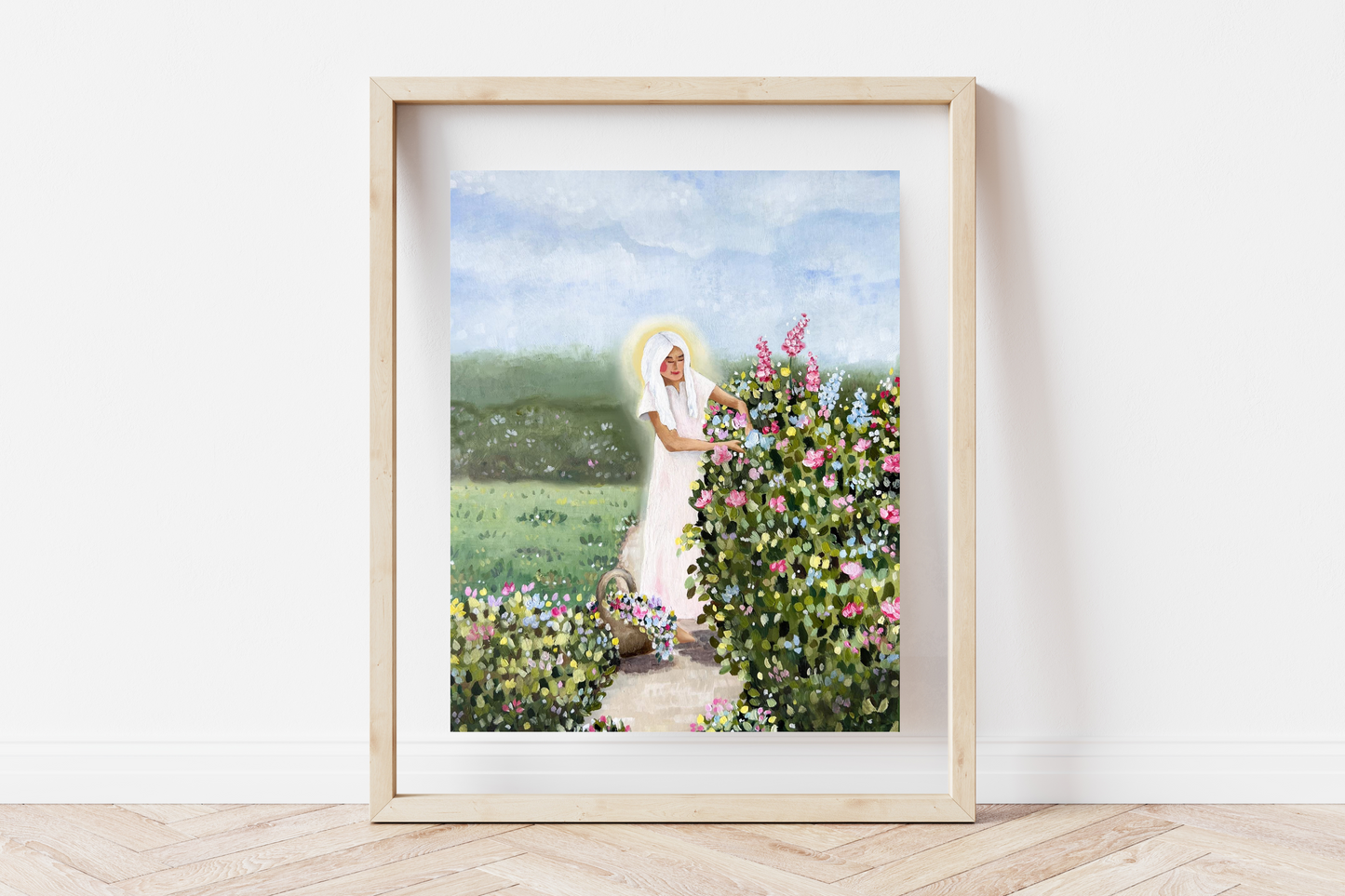 'She Tends to Her Garden' Print