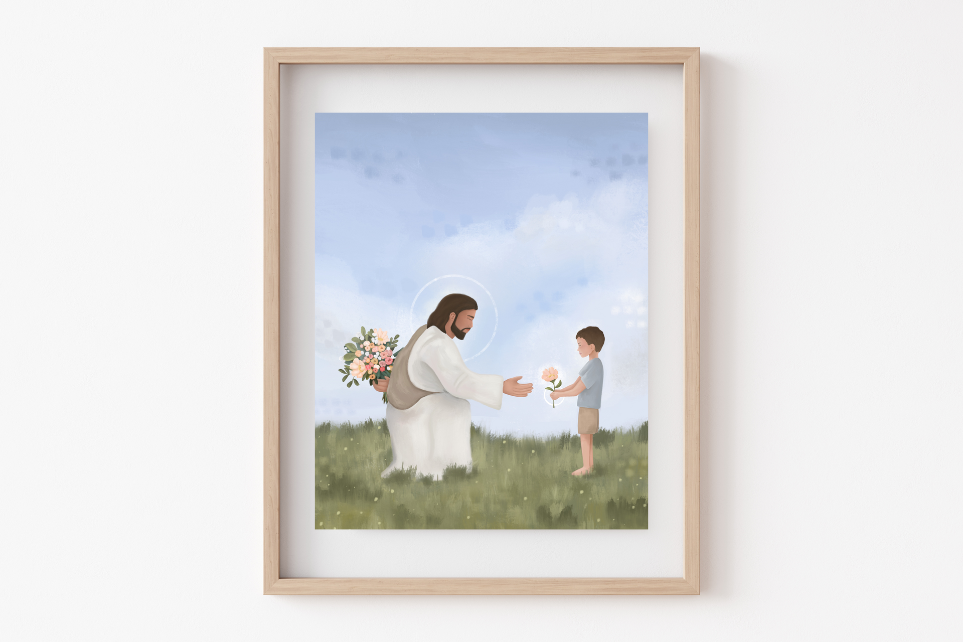 Trust Me' Print (boy version) – Kenna Elizabeth Art
