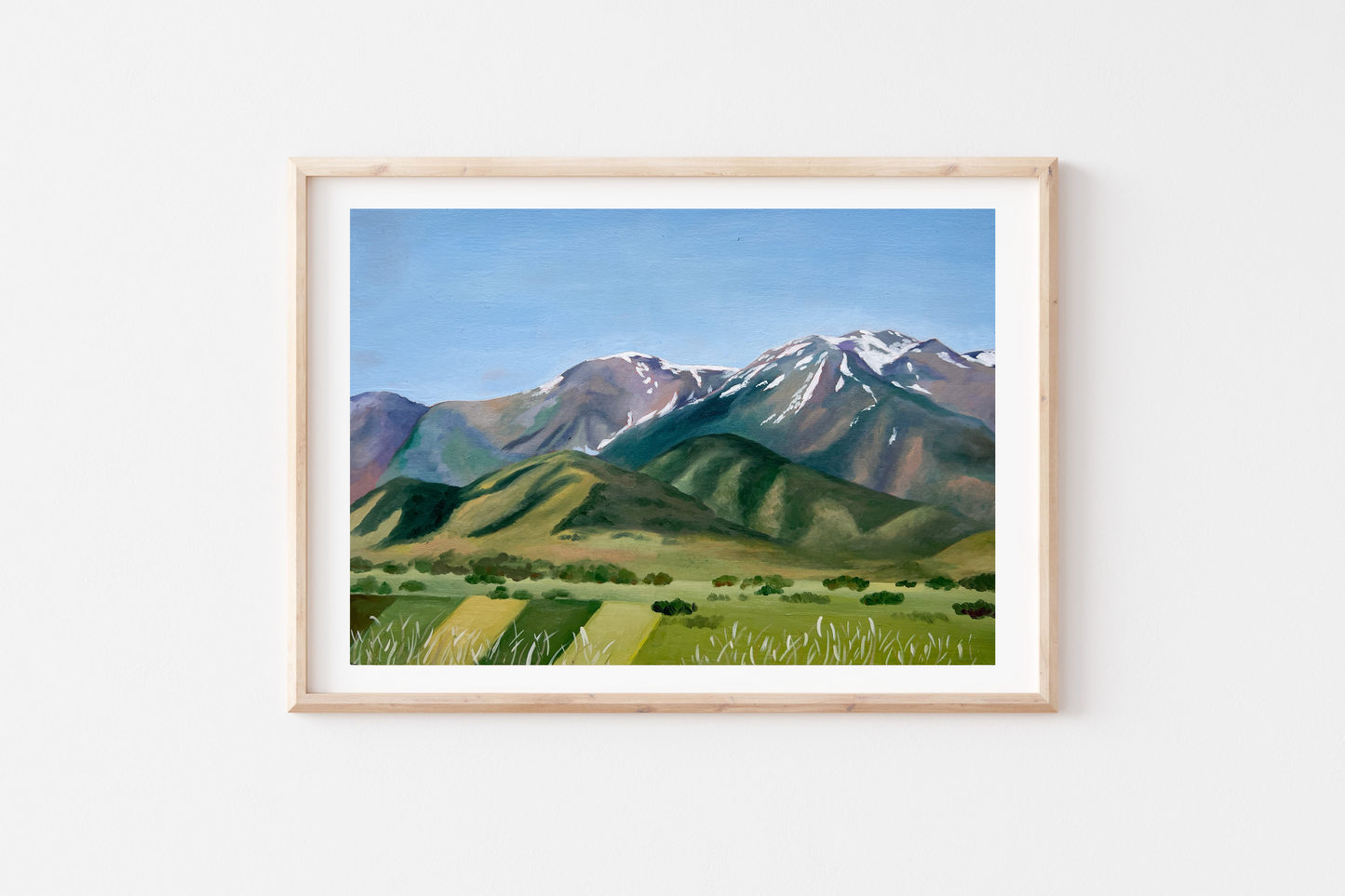 'Our Mountain Home' Print (Cache Valley, Utah)