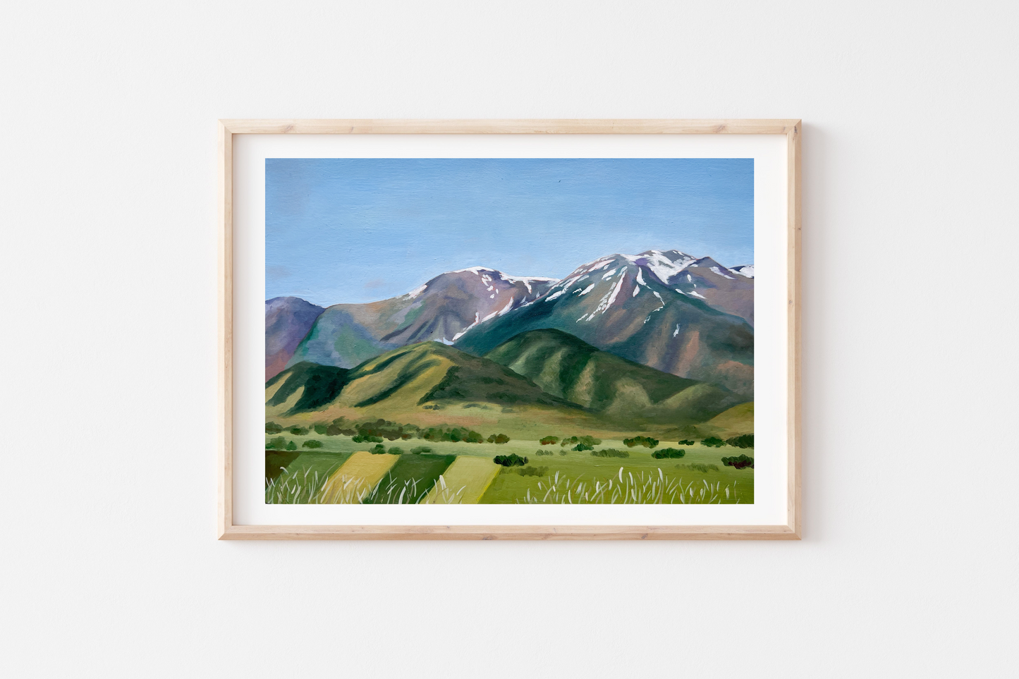 'Our Mountain Home So Dear' Print (Wellsville, Utah)